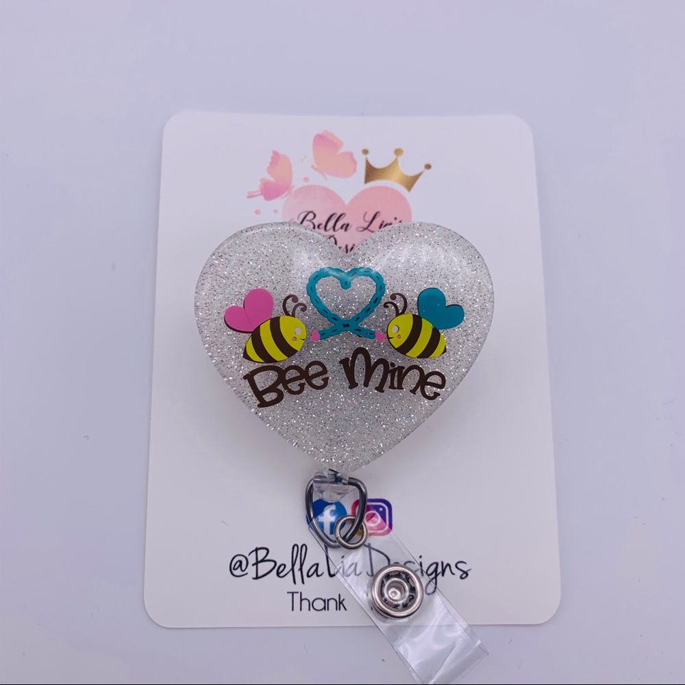 Bee Mine Badge Reel
